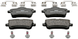 2015 Mercedes Benz GL450 - Rear OE Replacement Brake Pad Set, AWD, For cars with AMG Sports Package Exterior (Code P31)