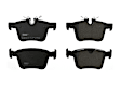 2018 Land Rover Range Rover Evoque - Rear Semi-metallic Brake Pad Set, From Chassis # Jh315597, Thru Chassis # Jh315596, OE Replacement Series