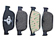 FDB5117 Front OE Replacement Series Semi-metallic Brake Pad Set