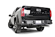 CC21-W3351-1 Rear Bumper Powdercoated Black