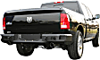 DR09-W2952-1 Rear Bumper, Powdercoated Black