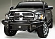 2017 Ram 2500 - Black Steel Elite Series Grille Guard, Powdercoated Black, Steel