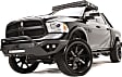 DR13-D2952-1 Front Bumper, Powdercoated Black