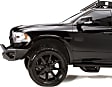 DR13-D2952-1 Front Bumper, Powdercoated Black