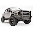 FS17-Q4160-1 Front Bumper, Black, with Full Grill Guard and Tow Hooks