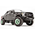 FS17-V4151-1 Front Bumper, Black, with No Guard