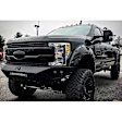 FS17-V4151-1 Front Bumper, Black, with No Guard