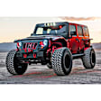 2009 Jeep Wrangler - Front Bumper, Black