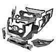 GR4100-1 Front Bumper, Black