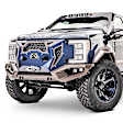 GR4100-1 Front Bumper, Black