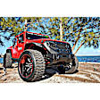GR4650-1 Front Bumper, Black