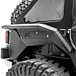 2011 Jeep Wrangler - Rear, Driver and Passenger Side, Fender Flares, Black