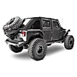 2011 Jeep Wrangler - Rear, Driver and Passenger Side, Fender Flares, Black