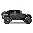 2011 Jeep Wrangler - Rear, Driver and Passenger Side, Fender Flares, Black