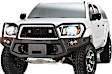 TT05-B1550-1 Front Black Steel Grille Guard, Powdercoated Black, with Full Grille Guard