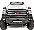 TT14-D2852-1 Front Bumper, Powdercoated Black