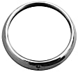 0846-055 Driver or Passenger Side Headlight Bezel, Chrome