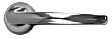 0846-353/354 Front, Driver or Passenger Side Chrome Interior Door Handle, Without Door Lock Hole