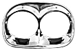 0847-056 Driver or Passenger Side Headlight Bezel, Chrome