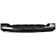 0847-122 Front, Lower Bumper Filler, Painted Black