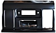 0848-351 U Dash Panel - Black, Plastic, Direct Fit