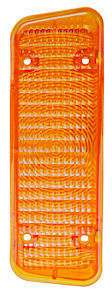 1972 Chevrolet C10 Pickup - Parking Light Lens - Amber, Direct Fit