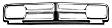 0849-042 G Base Driver and Passenger Side OE Replacement Series Grille Shell Chrome Shell with Black Insert