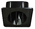 0849-179 Air Vent - Black, Steel, Direct Fit