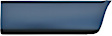 0849-343 Front, Driver Side, Lower Quarter Panel
