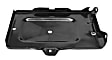 0850-240 U Battery Tray - Black, Steel, Direct Fit, Sold individually