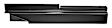 0850-302 R Rocker Repair Panel - Passenger Side, Primed, Steel, Direct Fit