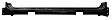 0858-188 U Roll Pan, Steel, Tail Panel Assembly with Rear Double Door