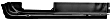 0859-279 L Rear, Driver Side, Inner Quarter Panel