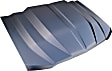 0865-037 Primed Steel Rear-Facing Air Scoop Cowl Hood