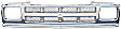 0870-045 OE Replacement Series Grille Chrome
