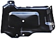 0870-240 U Battery Tray - Black, Steel, Direct Fit, Sold individually