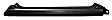 0872-104 R Passenger Side Rocker Panel