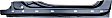 1578-102 Passenger Side Rocker Panel