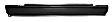 1580-104 R Passenger Side Rocker Panel