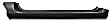 1582-101 L Driver Side Rocker Panel