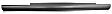 1996 Dodge Ram 1500 - Passenger Side Rocker Panel,  (Club Cab), Slip-on, Extended Cab Pickup