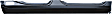 Crew Cab Pickup Passenger Side Rocker Panel