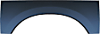 Wheel Arch Repair Panel - Rear, Passenger Side, Upper, Direct Fit, Sold Individually