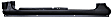1993 Ford E-150 Econoline - Passenger Side Rocker Panel, Side Cargo Door