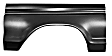 1980-126 R Passenger Side Wheel Arch Repair Panel, Extended Wheel Arch