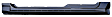 1988-103 Extended Cab Pickup Driver Side Rocker Panel