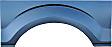 1989-148 Wheel Arch Repair Panel - Rear, Passenger Side, Upper, Direct Fit, Sold Individually