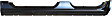1996-101 Driver Side Rocker Panel