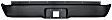 RP05 Rear Roll Pan, Steel, with License Bucket Styleside