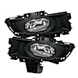 5020765 Front, Driver and Passenger Side Fog Light, With bulb(s), Factory Series